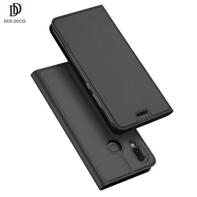 China Luxury Shockproof DUX DUCIS Flip Leather Wallet Phone Cover Case for Huawei P20 Lite P20 pro for sale