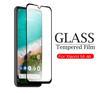 China High Quality Full Cover Screen Protector Screen Protector Tempered Glass For Xiaomi MI A3 A2 Lite CC9E Mi9 Mi8 Mi6 Mia2 Mi9T Full Cover Protective Film for sale