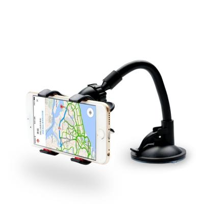 China Best Selling Flexible Phone Holder Flexible Adjustable 360 ​​Degree Car Mount Mobile Phone Holder for 3.5-6 inch Smartphone for sale