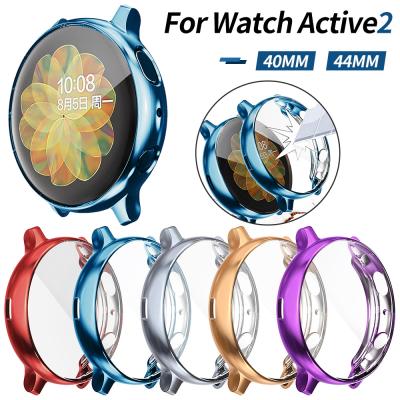 China Watch Shockproof Cover For Samsung Galaxy Gear S3 Hottest Soft TPU Watch Case For Samsung Galaxy Active 2 Watch 2 40mm 44mm Full Cover Case For Galaxy 2 Active for sale