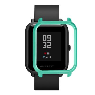 China Shockproof Huami Watch Sight Watch Cover For Amazfit Bip Youth Smart Watch Protector Case Slim Colorful View PC Case Cover Protect Shell For Xiaomi Huami for sale