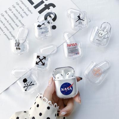 China Cartoon Earphone Case For AirPods For Airpods Case Cover Cute Clear Protector Case Earphone Box Cartoon Anime Hard Filling Bag For Airpods for sale