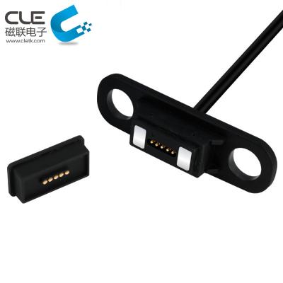 China Magnetic Charging Wheelchairs 5pin Electrical Cable Connectors For Wheelchairs for sale