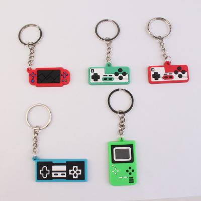 China New Game Promotion Gift 2021 Mini Key Chain PS4 Game Model Handle Keychain Kid Christmas Party Gift for sale