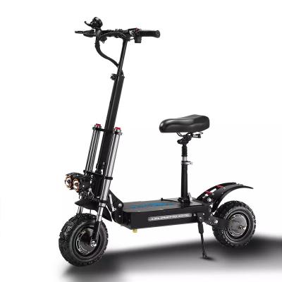 China 2022 Hot Sale 2 Wheel 11 Inch 6000w 60v 20ah Unisex Adult Electric Scooter Off Road For USA for sale