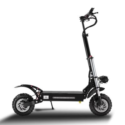 China 2022 unisex fashion 6000w 60v 20ah high speed motor dual 11 inch electric scooter for sale