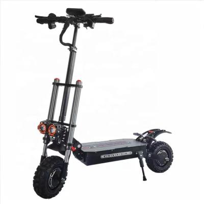 China Hot Sale 2 Wheel 60V 20AH 6000w Unisex Double Motor e Electric Scooter With Seat for sale