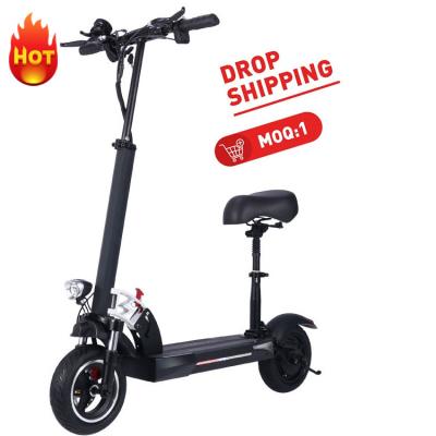 China Best Gift 2 Wheel 10 Inch 1000w 48v15ah Adult Unisex Powerful Foldable Scooter for sale