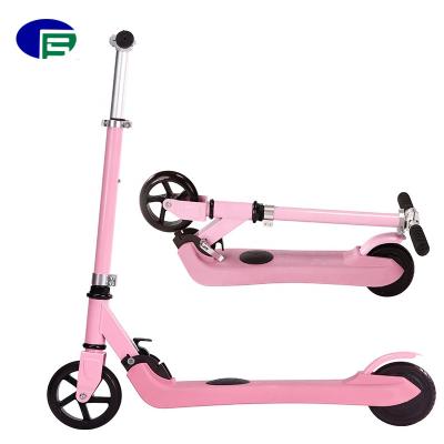 China Hot Deal 150w 24v 2ah Child Folding 2 Foot Wheels Brake Kids Electric Scooter for sale