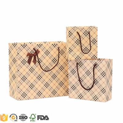 China Wholesale high quality Yiwu factory low cost custom printing paper packaging bag recyclable paper shopping bag for sale