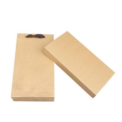 China Drawer Slide Style Kraft Paper Tea Bags Packaging Biodegradable Custom Printed Paper Gift Box for sale