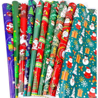 China Wholesale Custom Printed Biodegradable Christmas Wrapping Paper Gift Wrapping Paper Manufacturer for sale