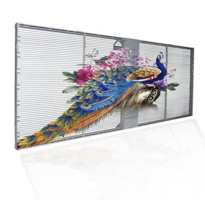 China Shopping mall p3.9 p7.8 indoor transparent led display for sale