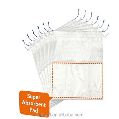 China Disposable Disposable Medical Sick Bag With Absorbent Pad for sale