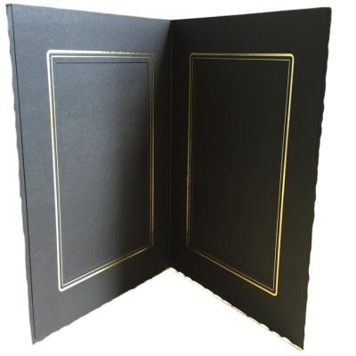 China Decorative Frame Photo Vertical Folder Cards for Graduation, Christmas, Wedding for sale