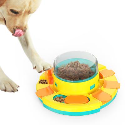 China Sustainable Dog Puzzle Toys Slow Slow Feeder Dog Food Bowl Puzzle Dog Feeding Toy For Small And Large Pet for sale