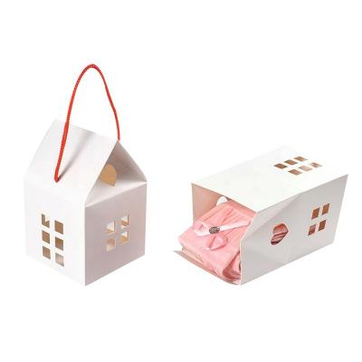 China Recyclable Paper Brown Wedding Favor Box Food Gift Box Cardboard Gift Box Cardboard Candy Wrapping Paper Bags for sale