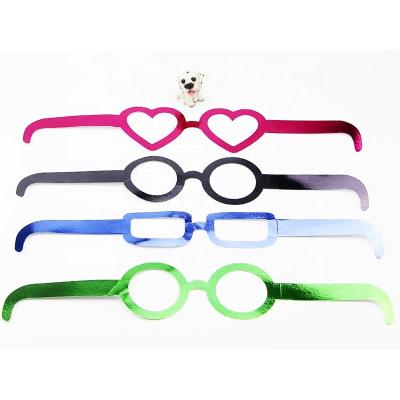 China Cheap Paper Christmas Diffraction Holographic Glasses 3d Offset Paper Glasses for sale