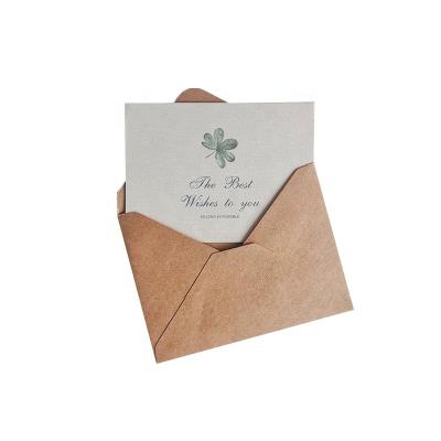 China North America Small A4 Cardboard Courier Packaging Paper Packaging Paper Envelope Cute High Quality Credit Card Wristband for sale