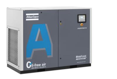 China Compressor de ar de parafuso de 30 kW sem óleo AQ-30 VSD 72 dB Nível de ruído à venda