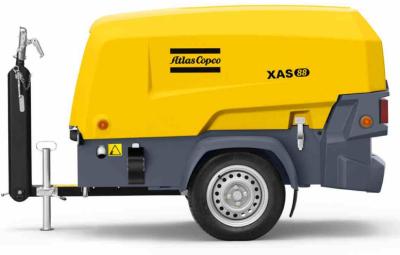 China Portable Compressor XAS 88KD 5.0 M³/min FAD for Heavy-Duty Applications for sale