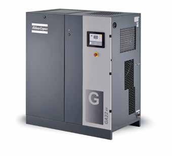 China 18kw Atlas Ga18+, compressor de aire de tornillo con aceite lubricado inyectado Serie Ga+ en venta