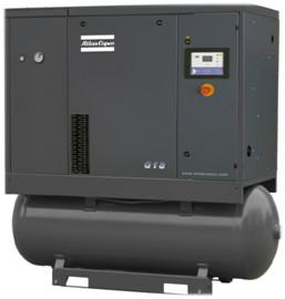 China Compacto G18 Compresor de aire de tornillo Atlas con inyección de aceite de 18kw Económico en venta