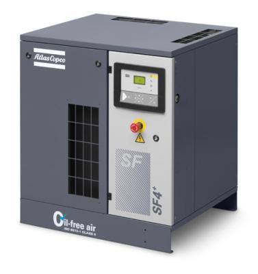 中国 22kw アトラス 水注入螺栓圧縮機 AQ 22 VSD オイルフリー 販売のため