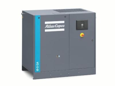 China GA200+ Atlas schroef luchtcompressor 200kW 5,5 bar 4913kg Gewicht Te koop