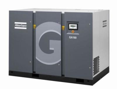 China GA160+- GA250+ Atlas-schroefluchtscompressor 250kW 14 bar 10 bar type laag geluidsniveau Te koop