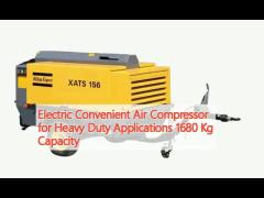 Electric Convenient Air Compressor for Heavy Duty Applications 1680 Kg Capacity