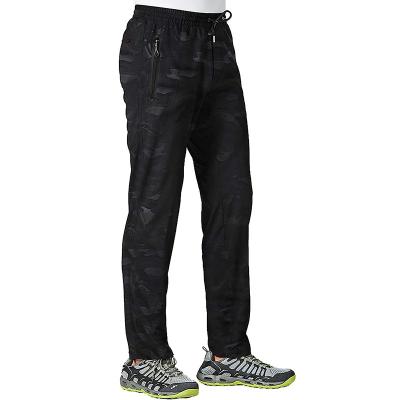 China Other Custom Jogging Pants Lightweight Increasing Travel Pants Breathable Sporty Zipper Pockets Outdoor Pants For Men for sale