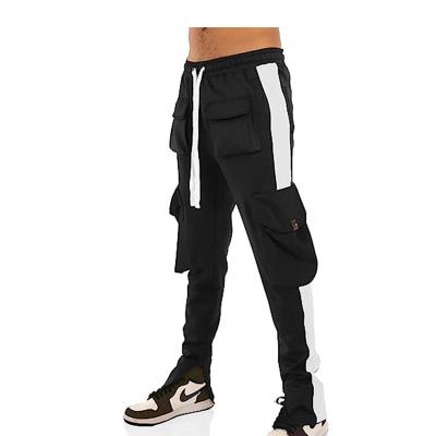 China Anti-Wrinkle Men's Casual Cargo Sports Pants Running Quick Dry Premium Slim Fit Comfort Training Fitness Hip Hop for sale