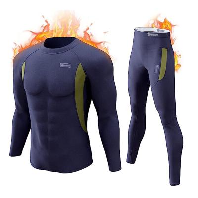 China Cotton Made Breathable Sports Suite For Men Running Equipments Hot Custom Suits Wholesale Fashion Running Thermal Underwear for sale