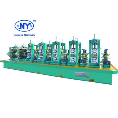 China Nanyang automatic copper galvanized steel erw api pipe making machines tubes mill line production for sale