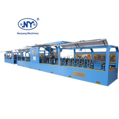 China Nanyang high frequency square steel tube mill machine ERW steel pipe welding mill line for sale