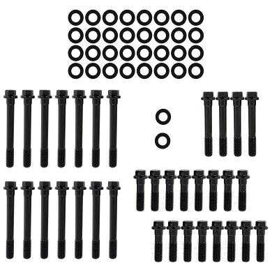 China 1955-2000 Cylinder Head Bolt & Gasket Kit Fit For Small Block Chevrolet 265 283 302 IMPALA 5.0L 305 5.7L 350 400 SBC for sale