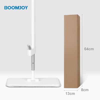 China BOOMJOY Amazon Trend Self Sustainable Aluminum Clean Microfiber Flat Mop For Floor for sale