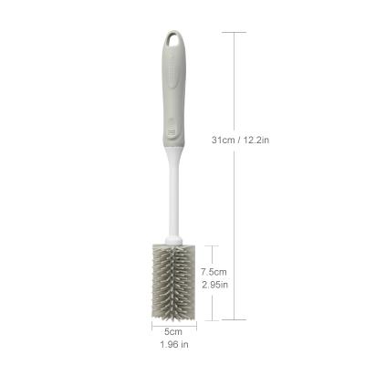 China BOOMJOY Sustainably Eco - Friendly Silicone Bottle Cleaning Brush Q3 for sale