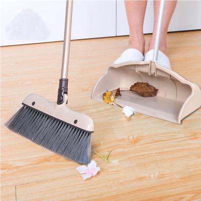 China China Factory BOOMJOY Y1 Long Design Intelligent Handle Dustpan Indoor Cleaning Broom Set for sale