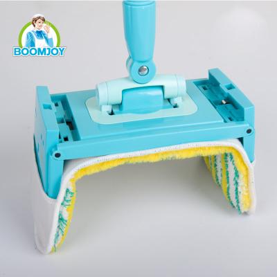 China BOOMJOY DOUBLE SPINNING BROOM 360 TWIST SPINNING BROOM WITH BUCKET AND SPINNING BASKET for sale