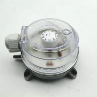 China 20-300pa Air Pressure Differential Plastic Adjustable Switch for sale