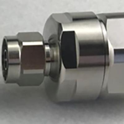 China RF N Type Straight Male Connector For 7/8