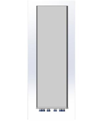 China Figerglass 2 Ports Base Station Antenna 1710-2180 MHz With Integrated RET for sale