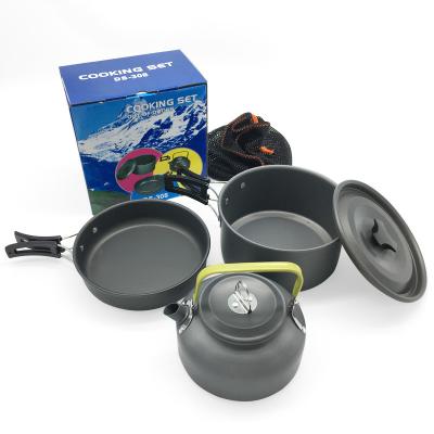 China Direct Selling Outdoor Cooking Portable Outdoor Camping Cookware For Outdoor Cooking for sale