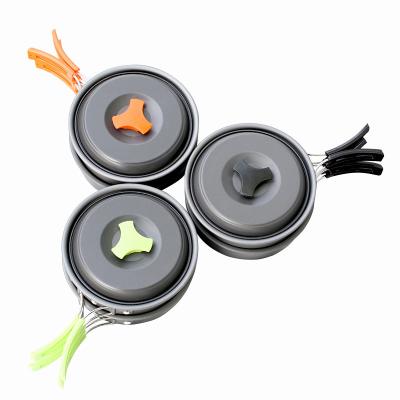 China Manufacturers Supply Modern Simple Tableware Set Outdoor Camping Cookware Set For Outdoor Pot for sale