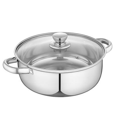 China Sustainable Non-Stick Stock Pots Stainless Steel Soup And Stock Pot Cooking Pot for sale