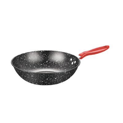 China Modern simple hot sale to sturdy low price cast iron cooking wok for home kitchen cookware sets manufacturers wholesale cookware cooking p for sale