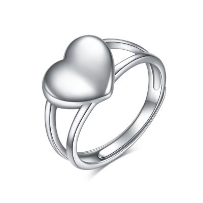 China FASHIONABLE new Sterling Silver simple retro temperament soft ring of little love 925 ring women's jewelry for sale