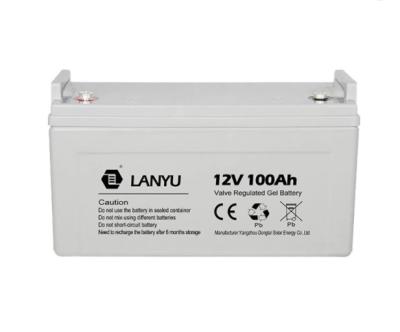 China Quality Assurance 12v 200ah Gel Deep Cycle Gel Solar Battery 525*240*219 for sale